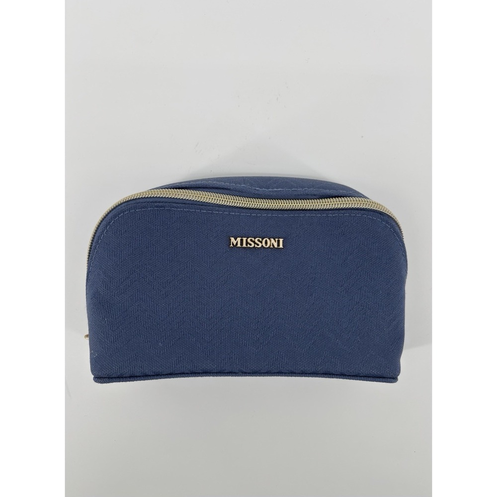 Missoni for Delta Travel Case Cosmetic Toiletries Bag Chevron Pattern Preppy